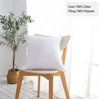 18x18 Inch Throw Pillow Inserts  set Of 2  - Decorative Pillows For Sofa  Bed   