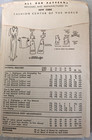 Vintage 1940 s Advance Pattern  3399 Ladies Negligee Peignoir Jacket  Gown Sz 18