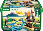 Brio World Dinosaur Deluxe Train Set 44 Pieces Wooden Railway Toy Kids Ages 3 