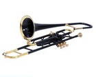New Model Brand New Black Brass Bb Valve Trumbone Free Hard Case Mouthpiece