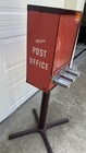 Vintage 3 Column Mini Post Office Stamp Vending Machine- Tattoos- Sportscards 