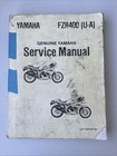 Oem Yamaha Fzr400 U-a Motorcycle Service Manual Repair Book Genuine