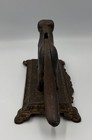 Vintage Cast Iron St Bernard Dog Nut Cracker 12    X 5 25   h X4 5    19th C 