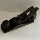 Rare Antique Metallic Plane Co  Corrugated Sole  Single Lever Wood Plane