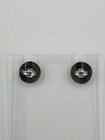 Southwestern 925 Sterling Silver Turquoise Step Pyramid Mound Stud Earrings Usa