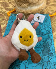 Jellycat Amuseables Boiled Egg Plush Keychain Bag Charm     Soft Toy Gift Nwt