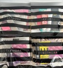 4 X Sephora Beauty Bags Mix - Face  Hair  Make Up  Body Sealed Sampler Bags