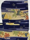 Antique Large Wedding Heavy Hand Sewn Japanese Kimono Robe Vintage Asian Textile