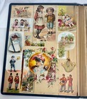 Antique Trade Card Scrapbook Album - 97736