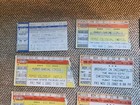 Ticket Experience Stub Lot Of 14