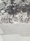 1913 Photo Plate     Workers Repairing Road      East Avenue Rochester New York