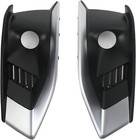 Left   Right Front Bumper Fog Light Grille Cover Trim Fit For Audi A4l 2020-2022