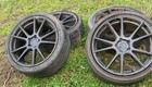 20 Inch Liquid Metal Used Low Profile Tires Off A 2003 Nissan Altima