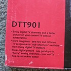 Television Zenith Digital Tv Tuner Converter Box W remote W  Manual Dtt901
