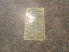 1889 A h  Rice Silk For Sewing Calendar  Pittsfield Ma  Celluloid
