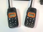 Standard Horizon Hx100 Floating Marine Vhf Radios 2-pack Dual Charger