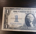 1934  1 One Dollar  funnyback  Silver Certificate