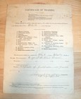 Post Wwi Cmtc Civilian Military Training Camp Failure Certificate  repeat  1923