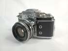 Vintage German Exakta Vx Iia Slr 35mm Camera Carl Zeiss Jena Pancolar Working