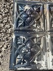 Antique Metal Tin Ceiling Tile 24    X 24  Salvaged Vintage 