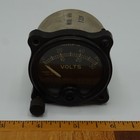 Ww2 Us Army Air Force Aircraft Airplane Instrument Gauge Volt Meter Model 606