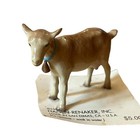 Hagen-renaker Mama Goat Miniature Figurine Blue Collar   Bell - New With Paper