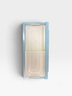 Vtg Mid Century Aqua Blue Plastic Bathroom Storage Cabinet Sliding Doors 19  W