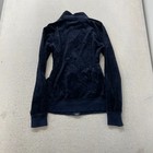 Juicy Couture Women s Navy Velour Full Zip Track Jacket Performance Y2k Size Xl