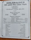 1976 Colorado s Junior Miss Pageant Souvenir Program  32 Pages   Ads