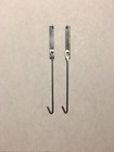 Antique Clock   Suspension Spring  set Of 2 -x 3-3 4     