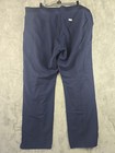Figs Kade Pants Womens Xl Scrub Cargo Navy Blue Gray Medical Stretch Scrubs