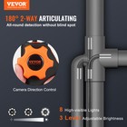 Vevor Borescope Endoscope Two-way 180   Articulating 5  Ips 8x Zoom 6 4mm Lens