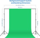 Neewer Photo Studio Kit Softbox Led Backdrop Stand Set