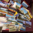 Lot Of 50 Vintage Chrome Continental Postcards Mostly New York State   City Nos