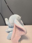 Ty Sparkle Disney Blue-gray Dumbo Elephant Plush Stuffed Animal Toy 7 In