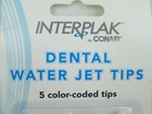 Conair Interplak Replacement 5 Dental Water Jet Tips 1 Pack New Sealed