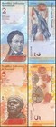 Venezuela 2-100000 Bolivar Fuerte 13 Pieces Set  2007-2017  P-88-100  Unc