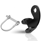 Bicycle Trailer Coupler For Burley Bike Trailers Hitch Black N628stainless Steel