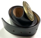 Civil War Us Union Enlisted Field Belt   Buckle- Size 3  fits 36-46 Inch Waist 