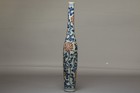 Chinese Antique Old Porcelain Hand-painted Blue And White Vase