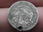 1821 Capped Bust Silver Dime 10 Cent Piece- Vf xf Details  Large Date