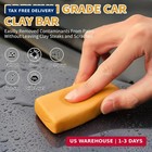 Car Clay Bars Auto Detailing And Clay Luber Synthetic Lubricant Kit  4 Clay Bars