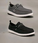 Hurley Laguna Men   s Casual Lightweight Breathable Canvas Shoe Gray Or Black