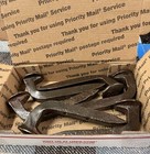 6 Railroad Spike Hooks