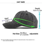 Men Cotton Baseball Cap Adjustable Polo Style Washed Solid Plain Blank Dad Hat