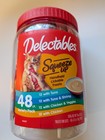  2 Pack  Hartz Delectables Squeeze Up Cat Treats Variety Pack Of 48  96 Total 