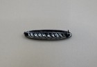 Vintage Style 925 Sterling Silver Marcasite Oblong Open Work Brooch Pin