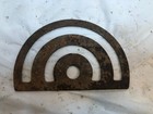 Vintage Cast Iron Grate Trivet Wood Coal Stove Heavy