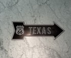 Bedazzled Texas Route 66 Vintage-styled Metal Sign Bling Vintage Bigger In Texas