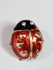 Avon Nina Ricci Lapel Pin Ladybug 